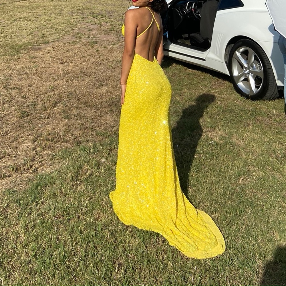 Yellow Prom Dress